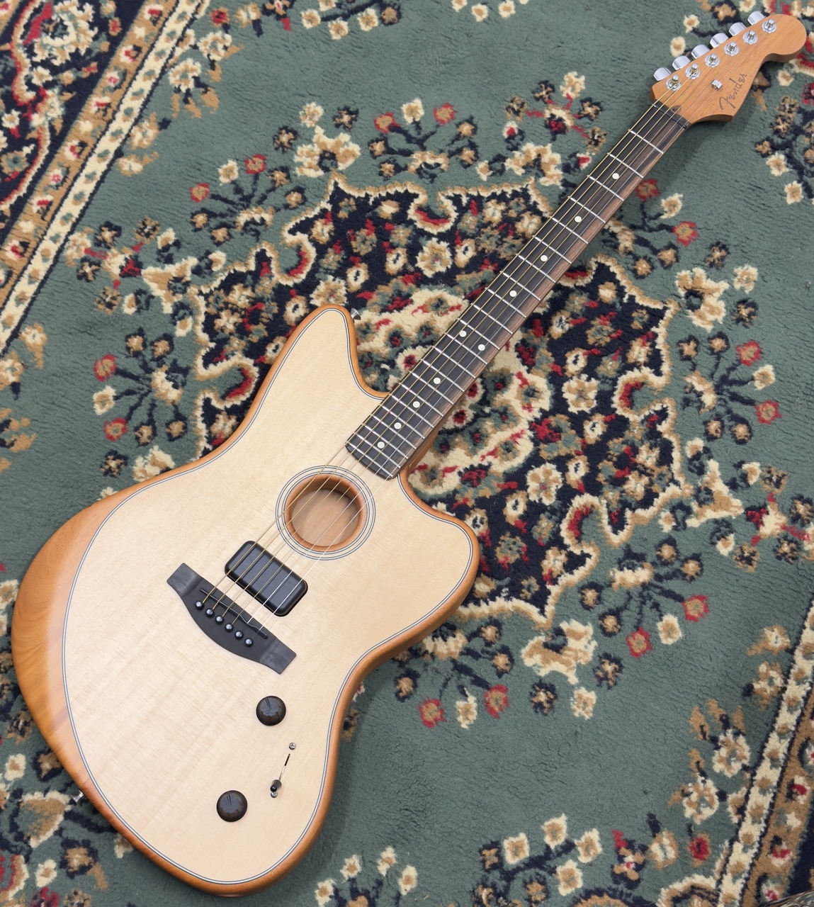 Fender American Acoustasonic Jazzmaster -Natural- #US253134A（新品