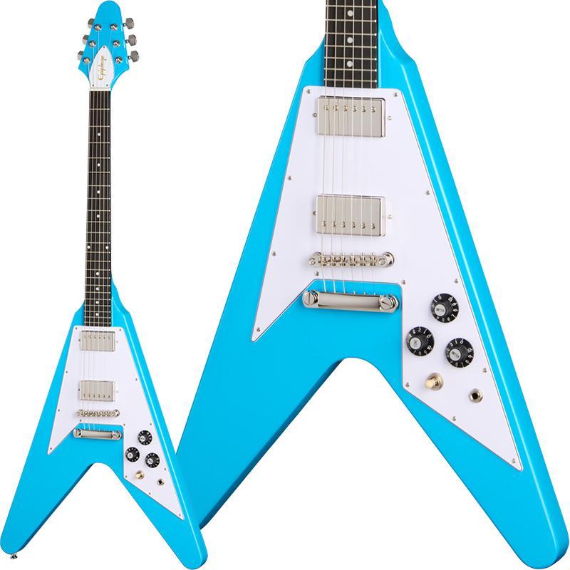 Epiphone Flying V '70s (Maui Blue)（新品）【楽器検索デジマート】