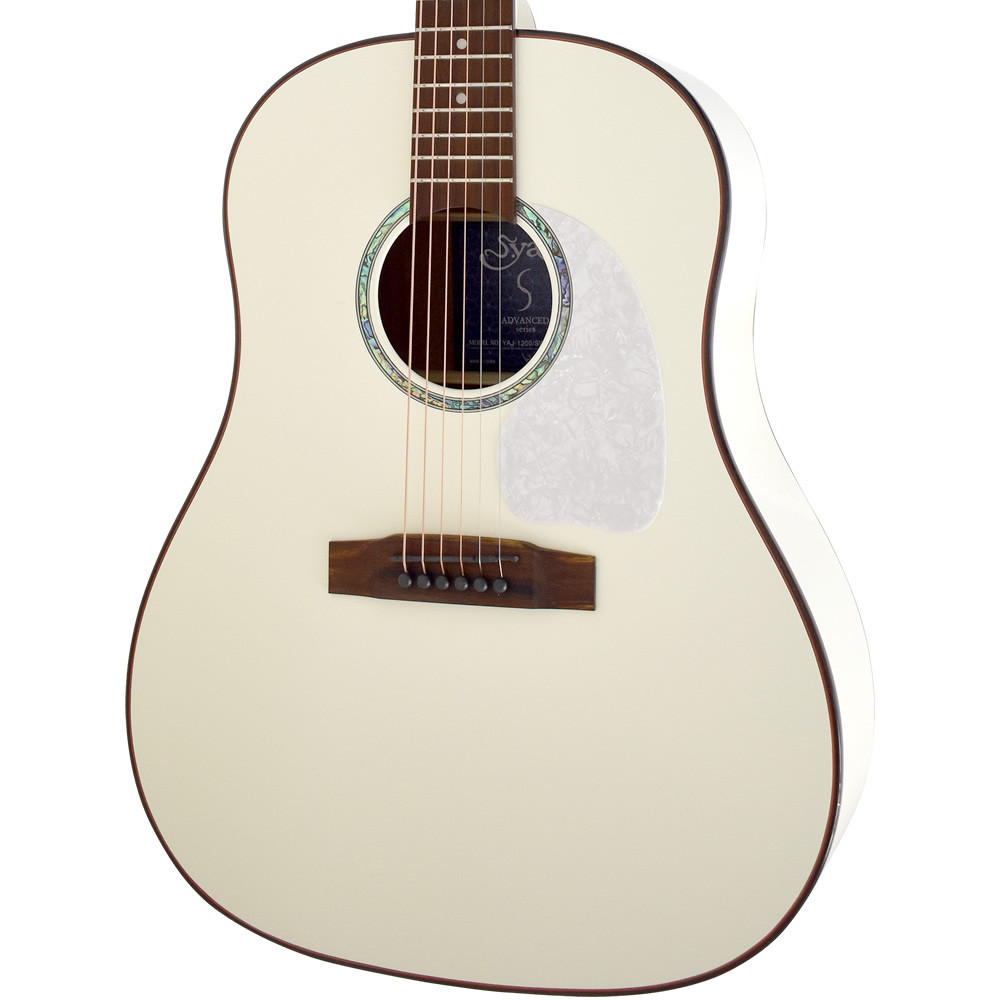 S.Yairi アコースティックギター YAJ-1200 SW スプルース単板トップ アコギ ホワイト（新品/送料無料）【楽器検索デジマート】