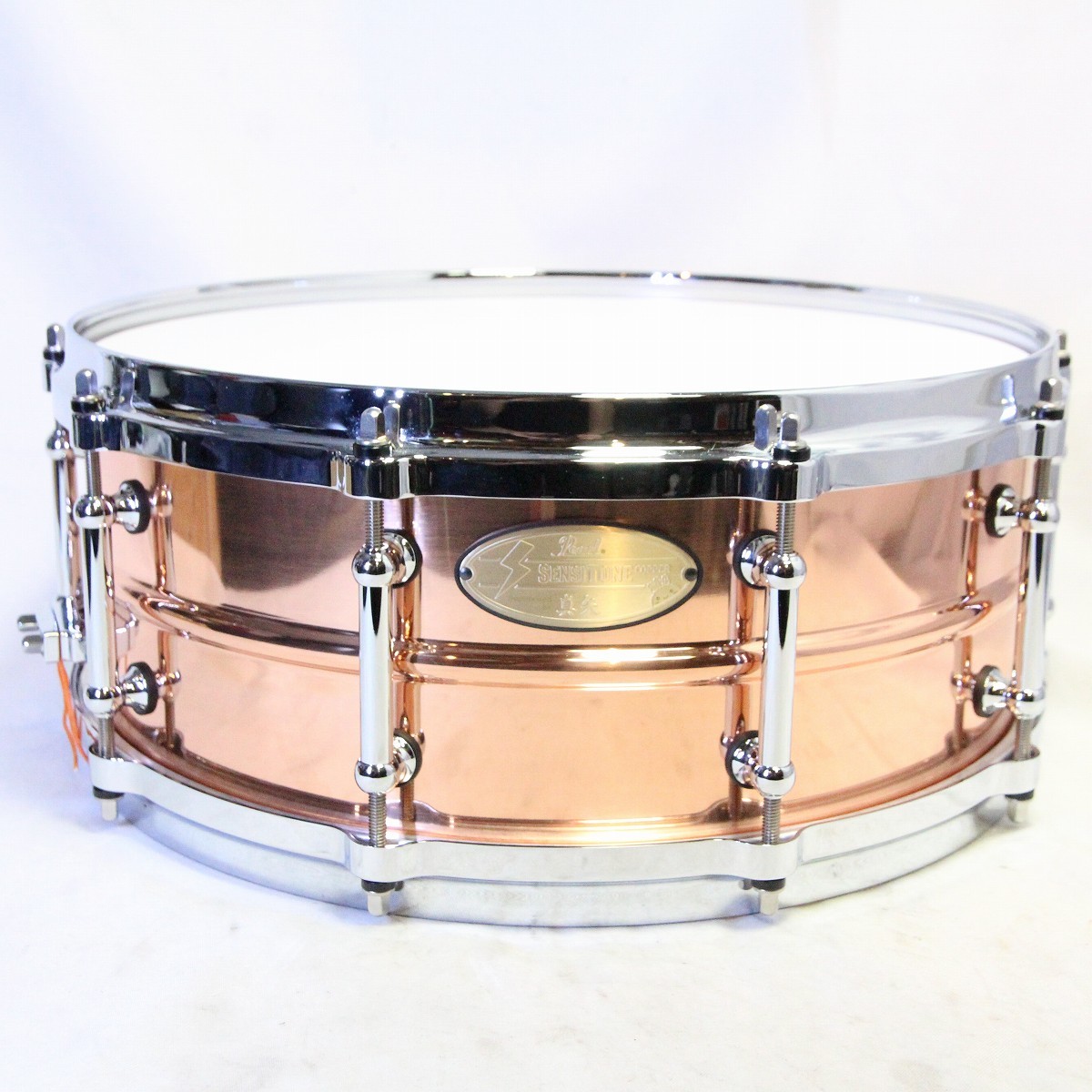 Pearl STA1455CO/SY 14x5.5 SensiTone Copper Snare Drum supervised