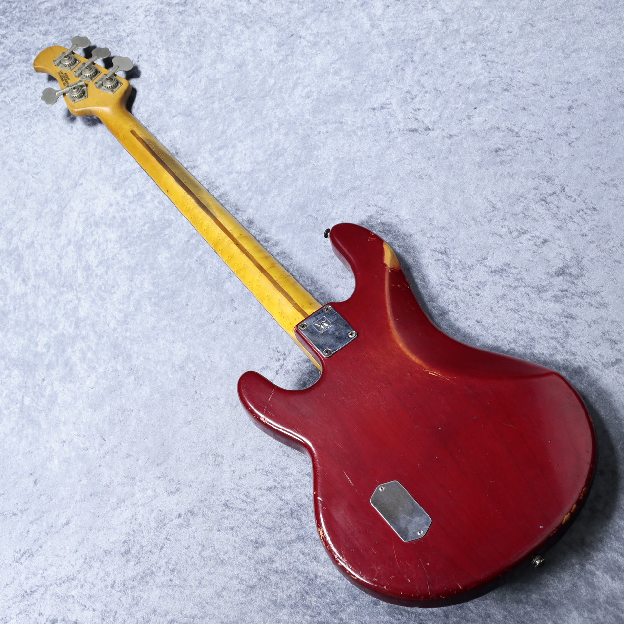 MUSIC MAN Stingray 4 - Translucent Red/R - 【4.14kg】【1988年製】（中古）【楽器検索デジマート】