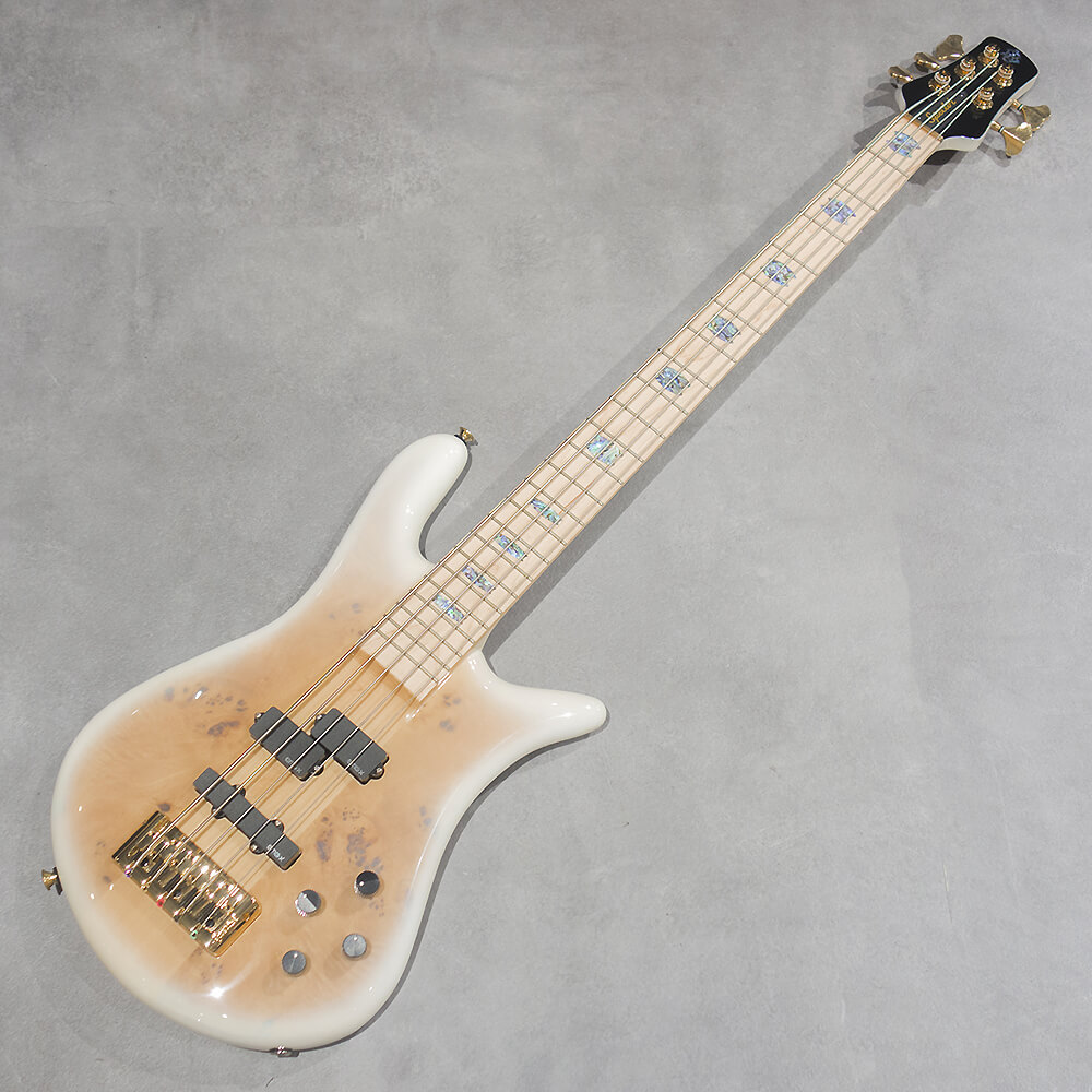 Spector Euro 5 CST Japan Exclusive Natural White Burst Gloss