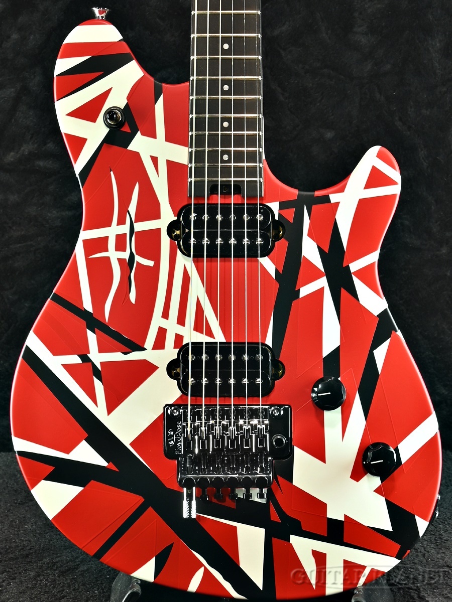 ギター EVH Striped Red with Black Stripe EVH Striped Series, Red with Black Stripes | Musicstreet