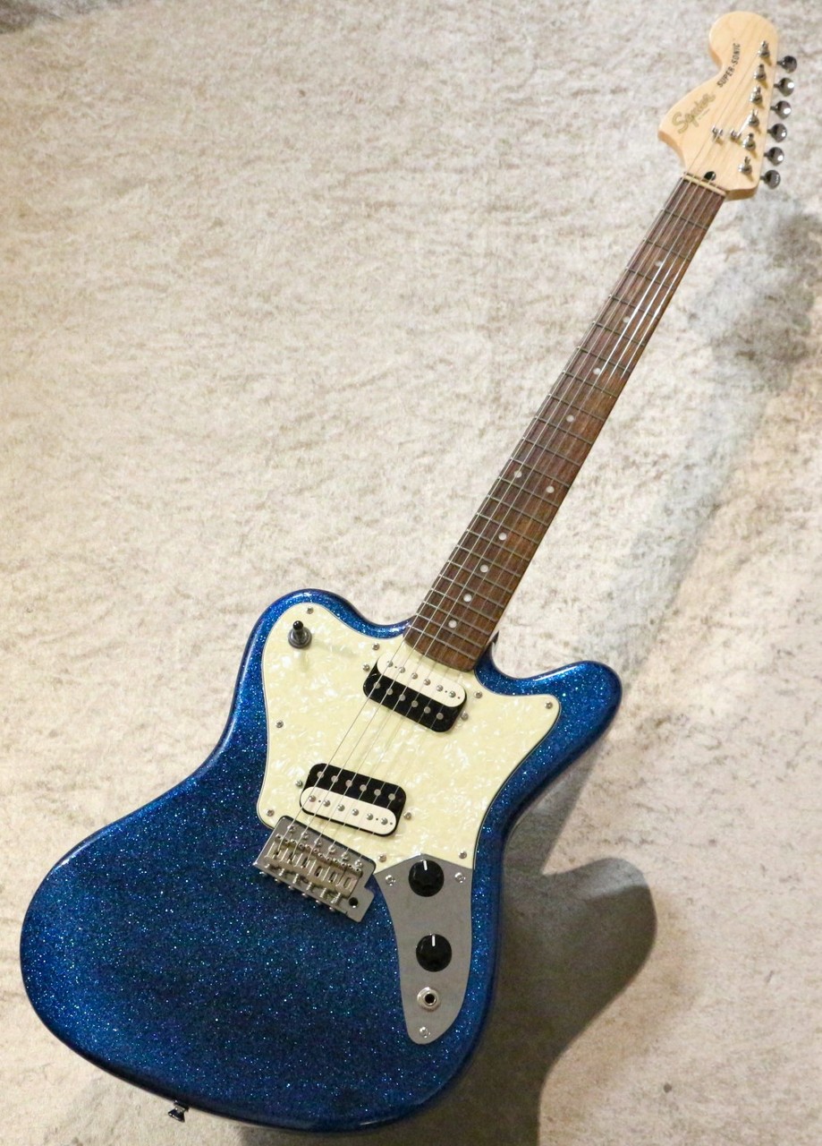 Squier by Fender Made in Japan Super Sonic Vista Blue Sparkle