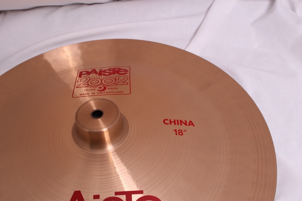 PAiSTe 2002シリーズチャイナシンバル 18インチ 【1,266g】(中古/送料 PAiSTe 2002シリーズチャイナシンバル 18インチ 【1,266g】(中古/送料