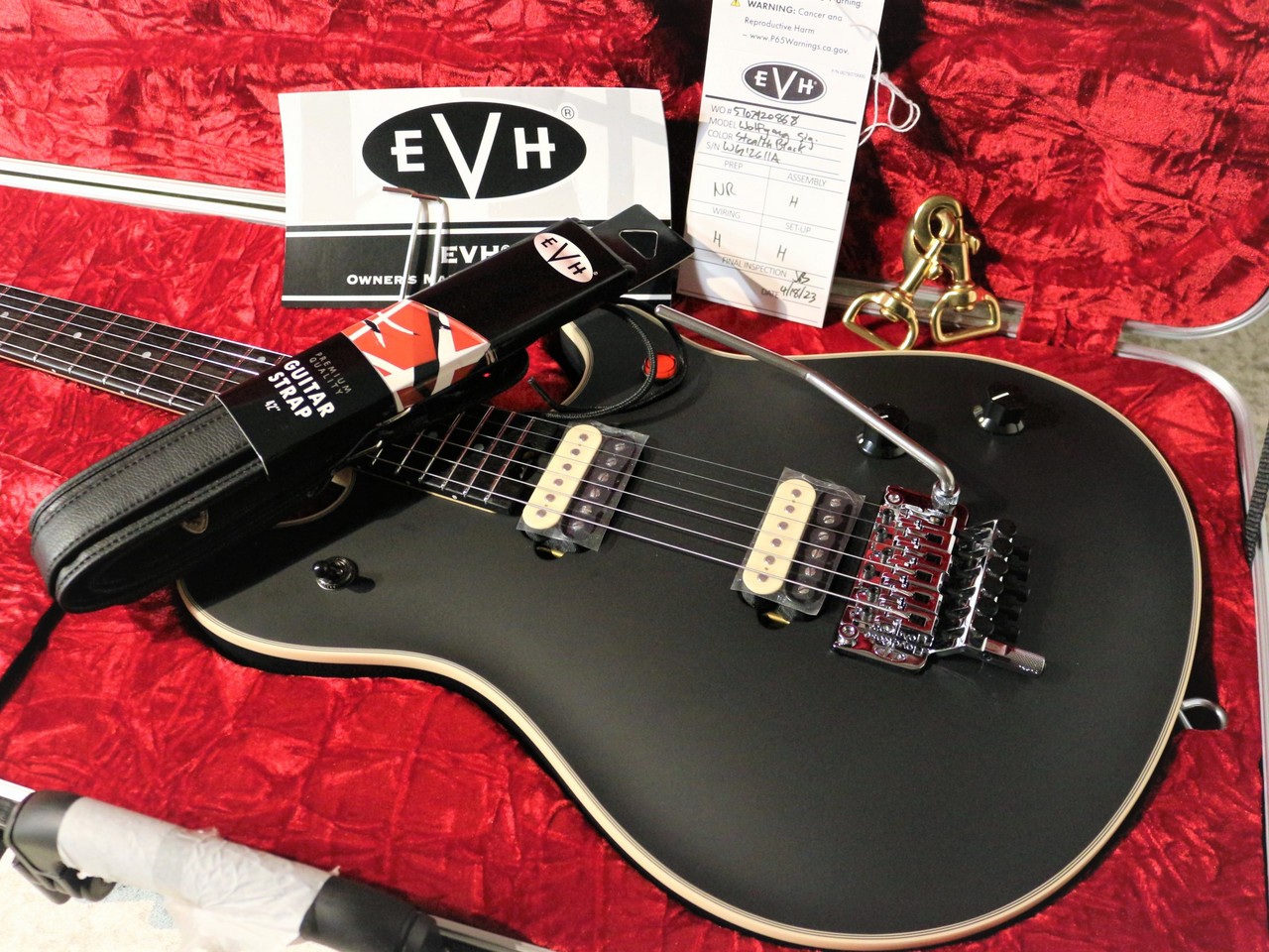 美品 】EVH Wolfgang Special ステルスブラック ギター-