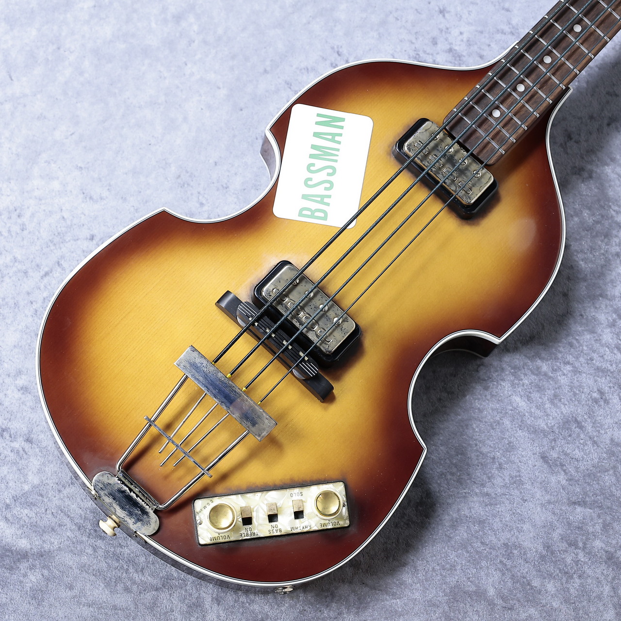 ベース Hofner Violin Bass Hofner Vintage '62 Violin Electric Bass Guitar - Walmart.com