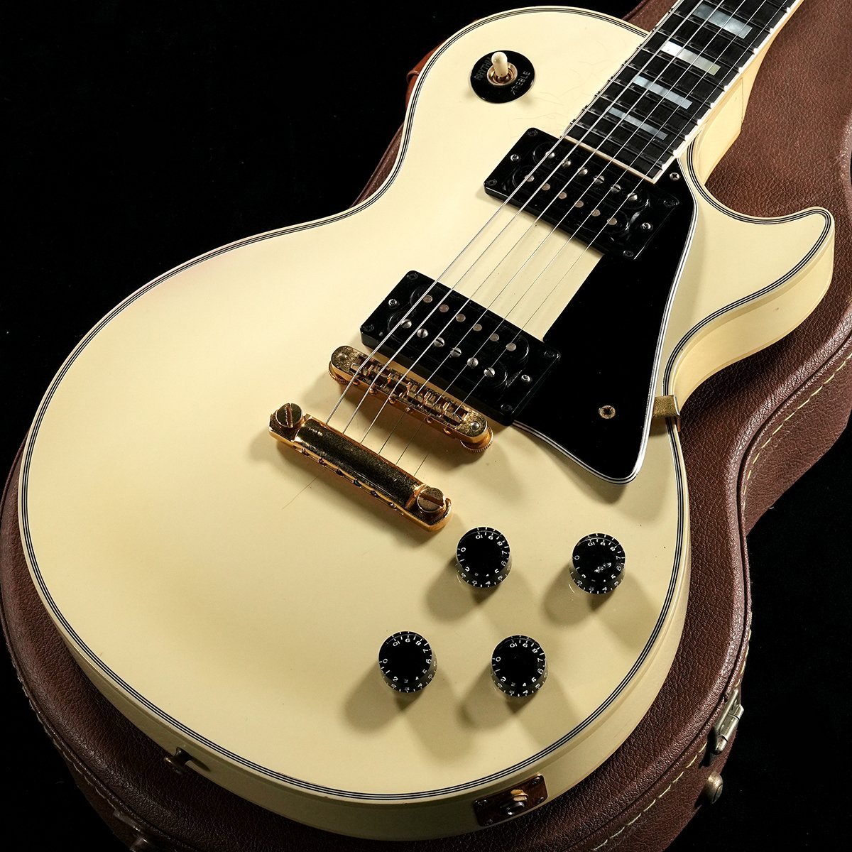 Gibson 1989 Les Paul Custom Alpine White【ネック折れリペア有り