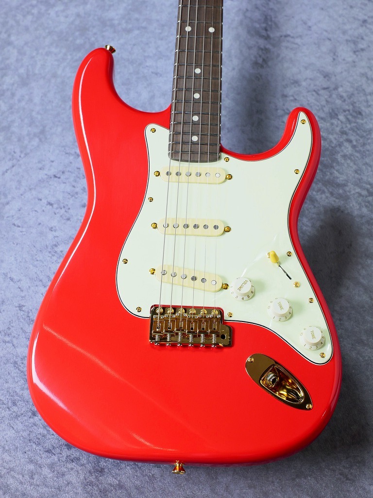Moon ST-C Rosewood 1Piece Neck ~Fiesta Red~ #59335 [1本限定特注品