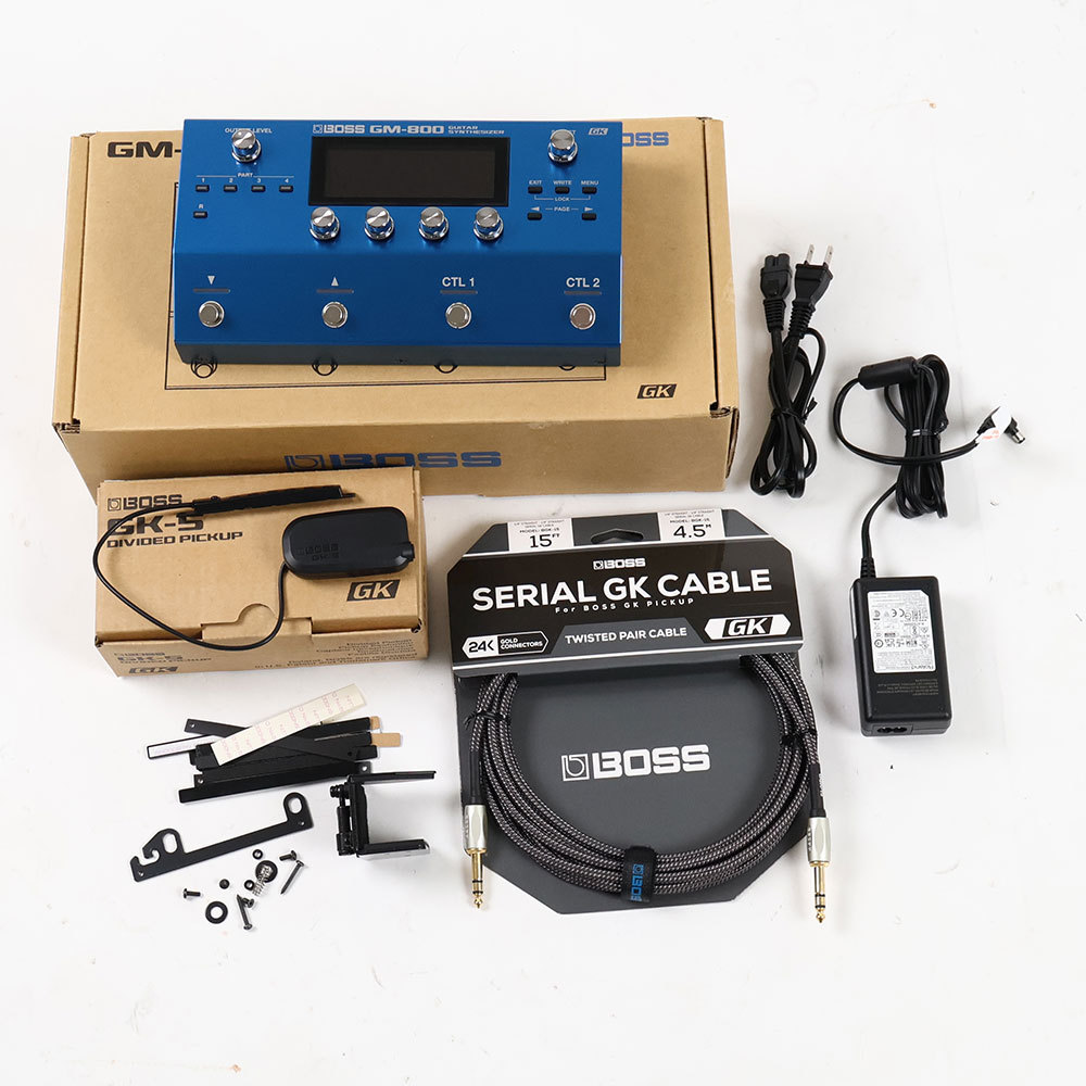 BOSS 【中古】 BOSS ボス GM-800 Guitar Synthesizer GK-5 BGK-15 付属