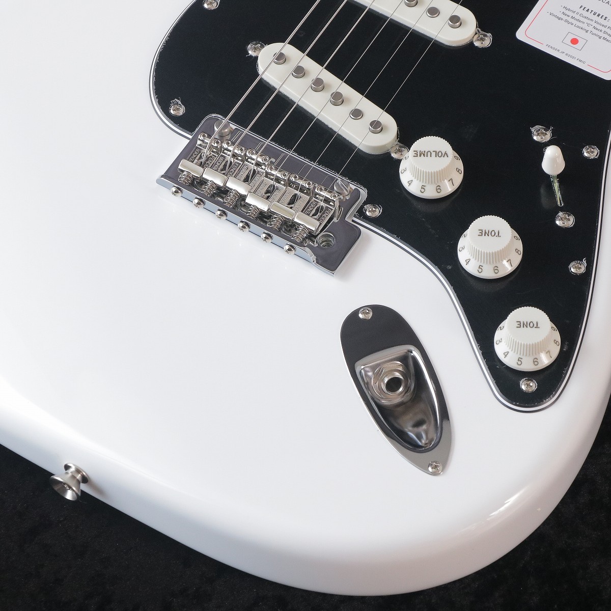 Fender エレキギター アイボリー Fender Hybrid II Stratocaster Maple Fingerboard Arctic White (重量