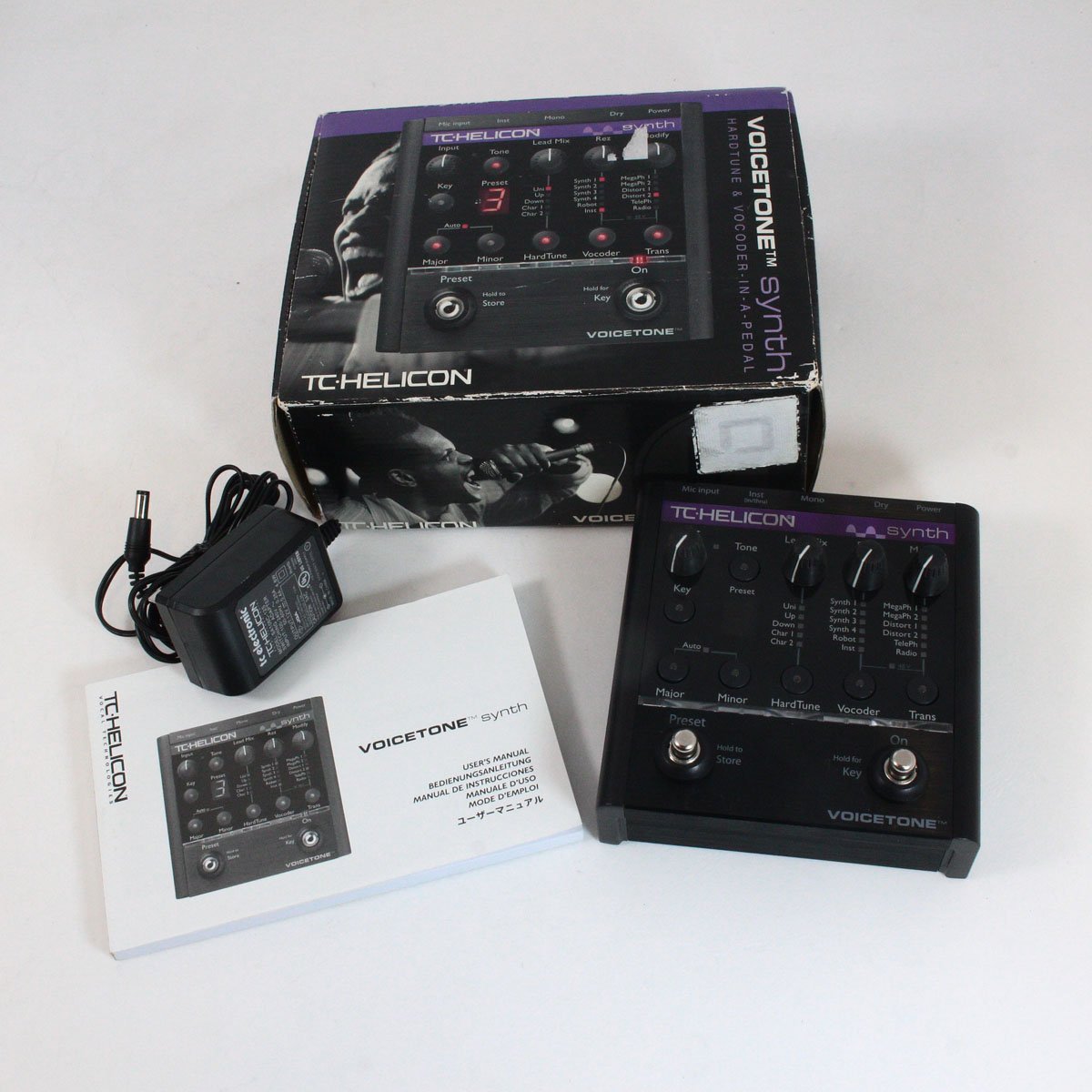 TC-HELICON VoiceTone Synth 配信機器・PA機器・レコーディング機器