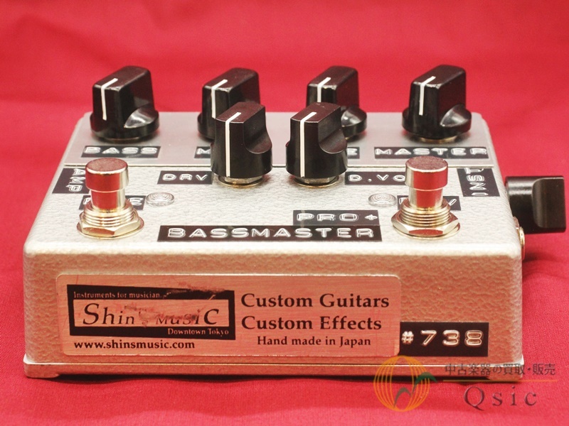 Shin's Music Bass Master Preamp Pro+ Silver Hammer BMP1 PRO+
