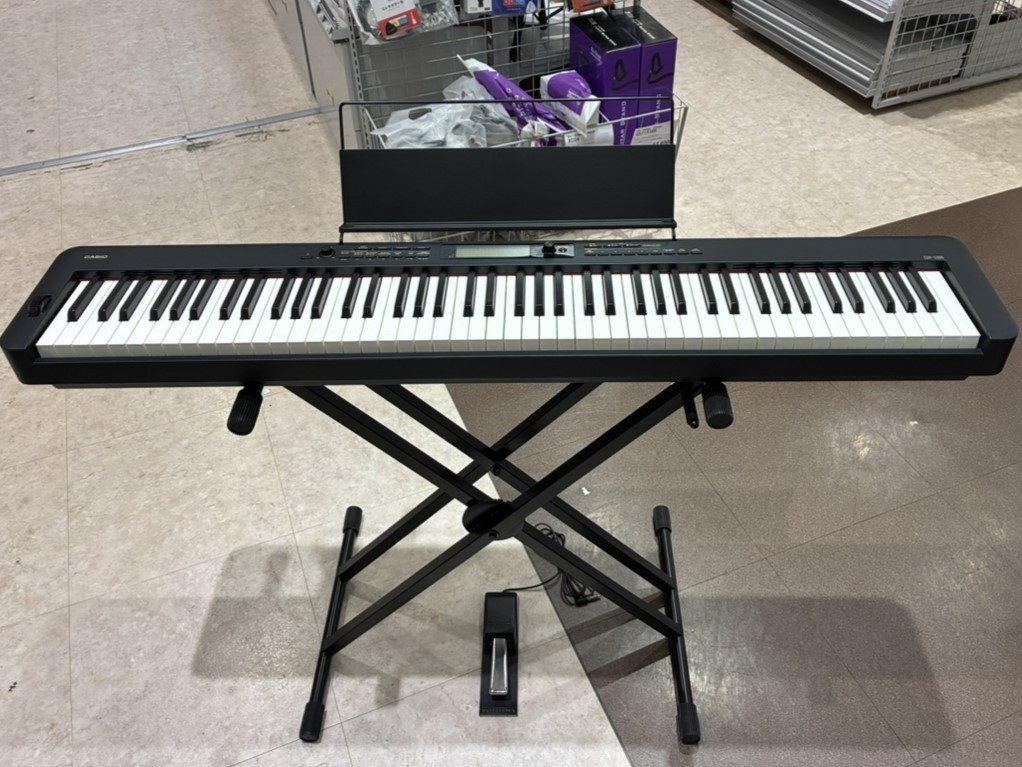 Casio CDP-S300【キーボードケース・スタンド・ペダルセット】（中古