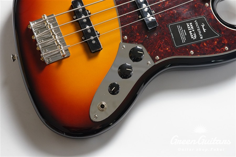 Fender Vintera III Early 70s Jazz Bass - 3 Color Sunburst（新品