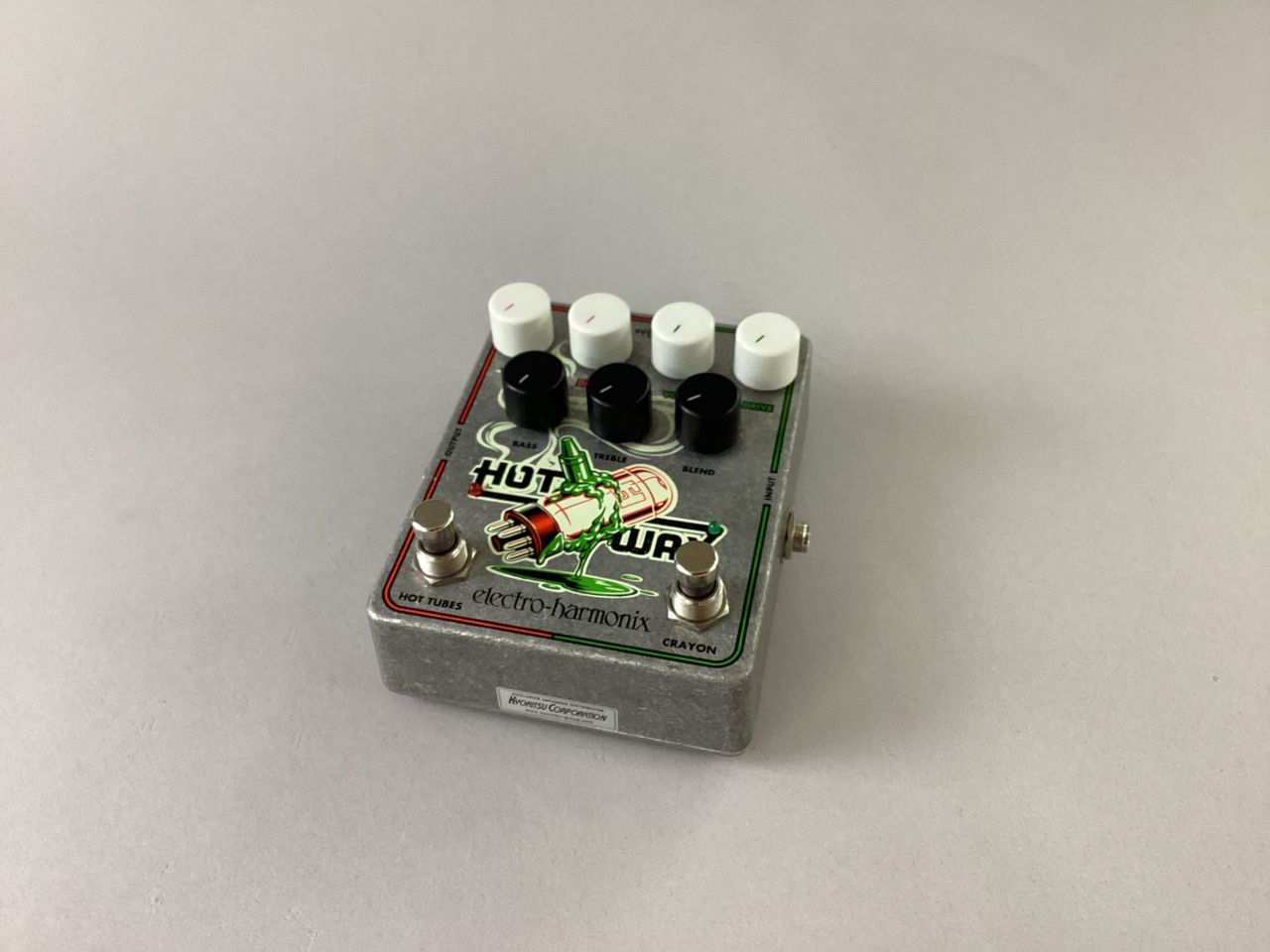 ピ*ロ様 ElectroHarmonix HotWax オーバードライブ Electro-Harmonix Hot Wax Multi-Overdrive Effects Pedal