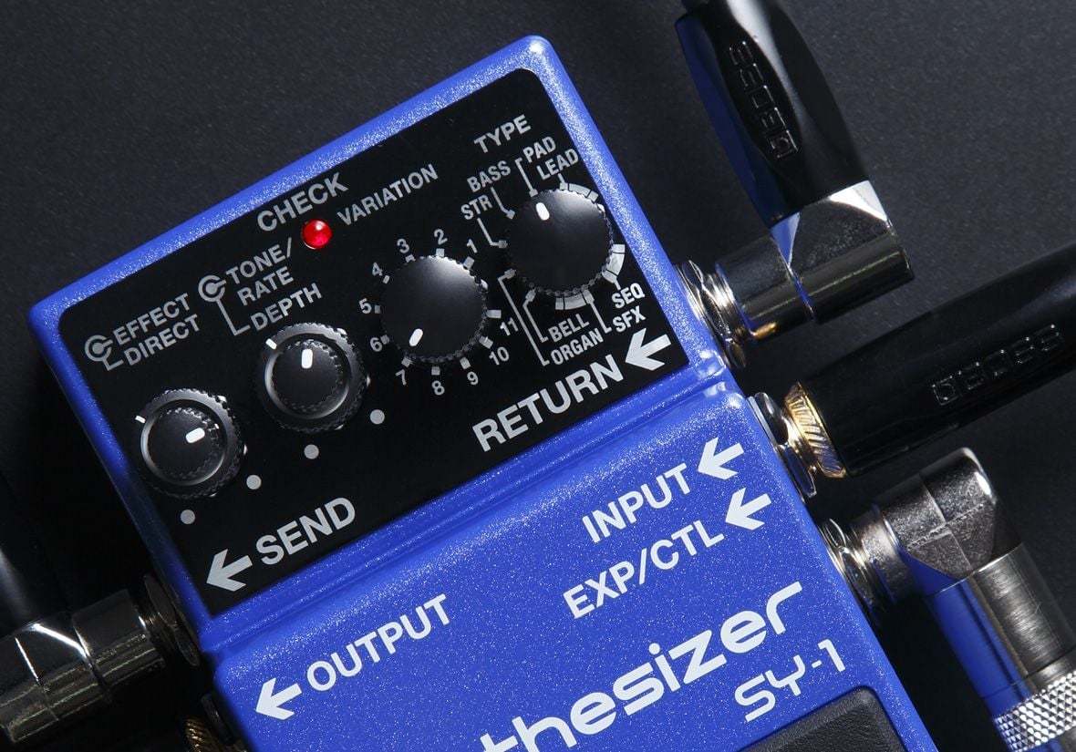 BOSS SY-1 Synthesizer ボス ギター ベース シンセサイザー BOSSSY-1 Synthesizer【シンセサイザー】【Webショップ限定