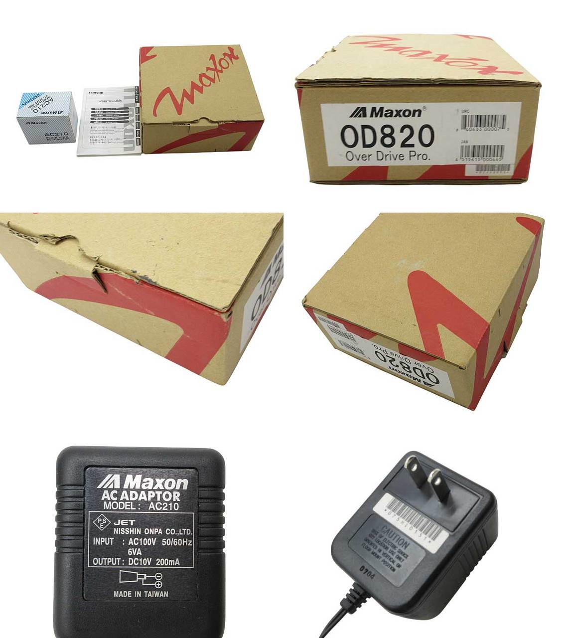 Maxon OD-820 Orange County Mod【鹿児島店】（中古/送料無料）【楽器