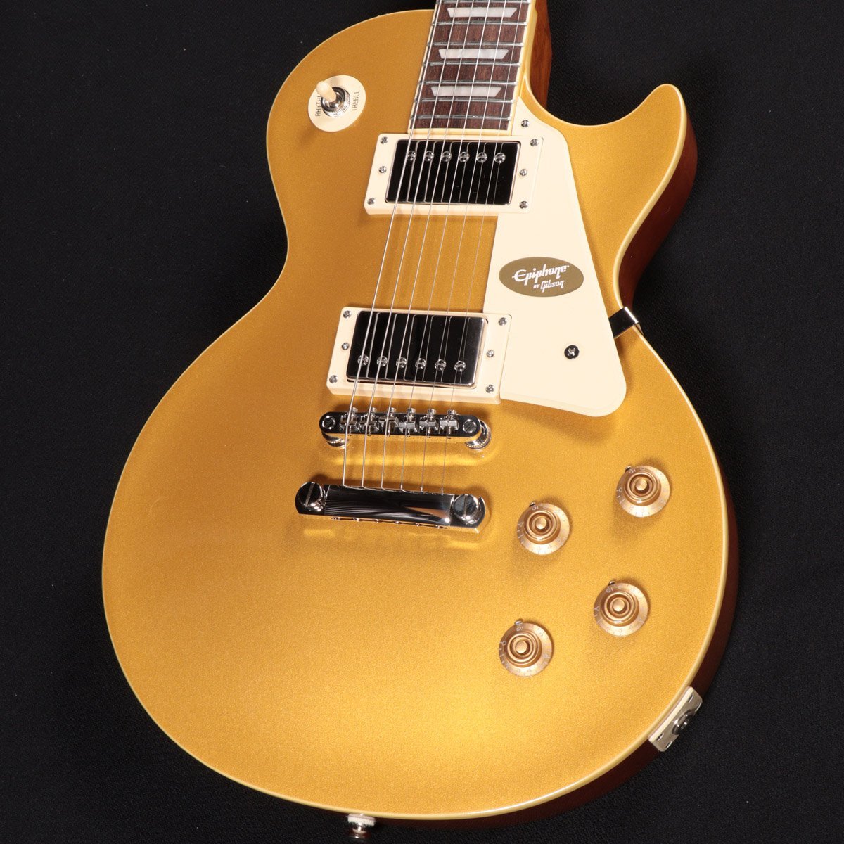 エピフォン ゴールドトップ　standard 50s 美品 Epiphone Les Paul Standard 50s Metallic Gold エレキギター