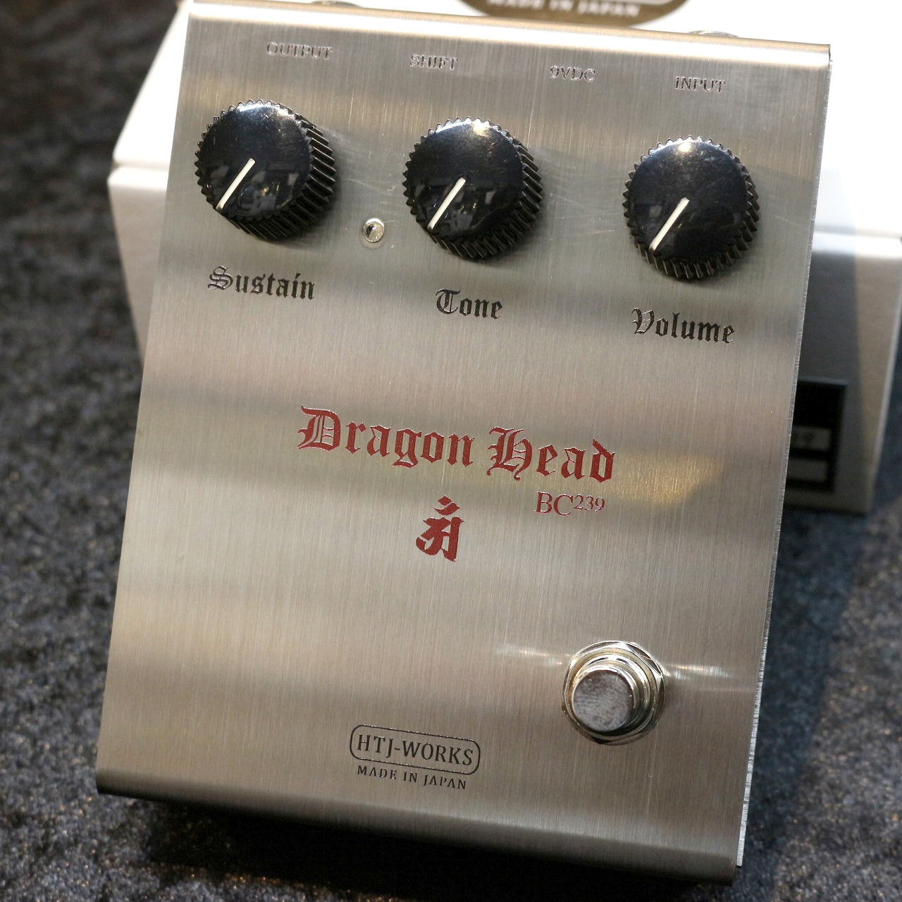 HTJ-WORKS DRAGON HEAD BC239 Distortion【MUFF系ファズ】【2025年NAMM