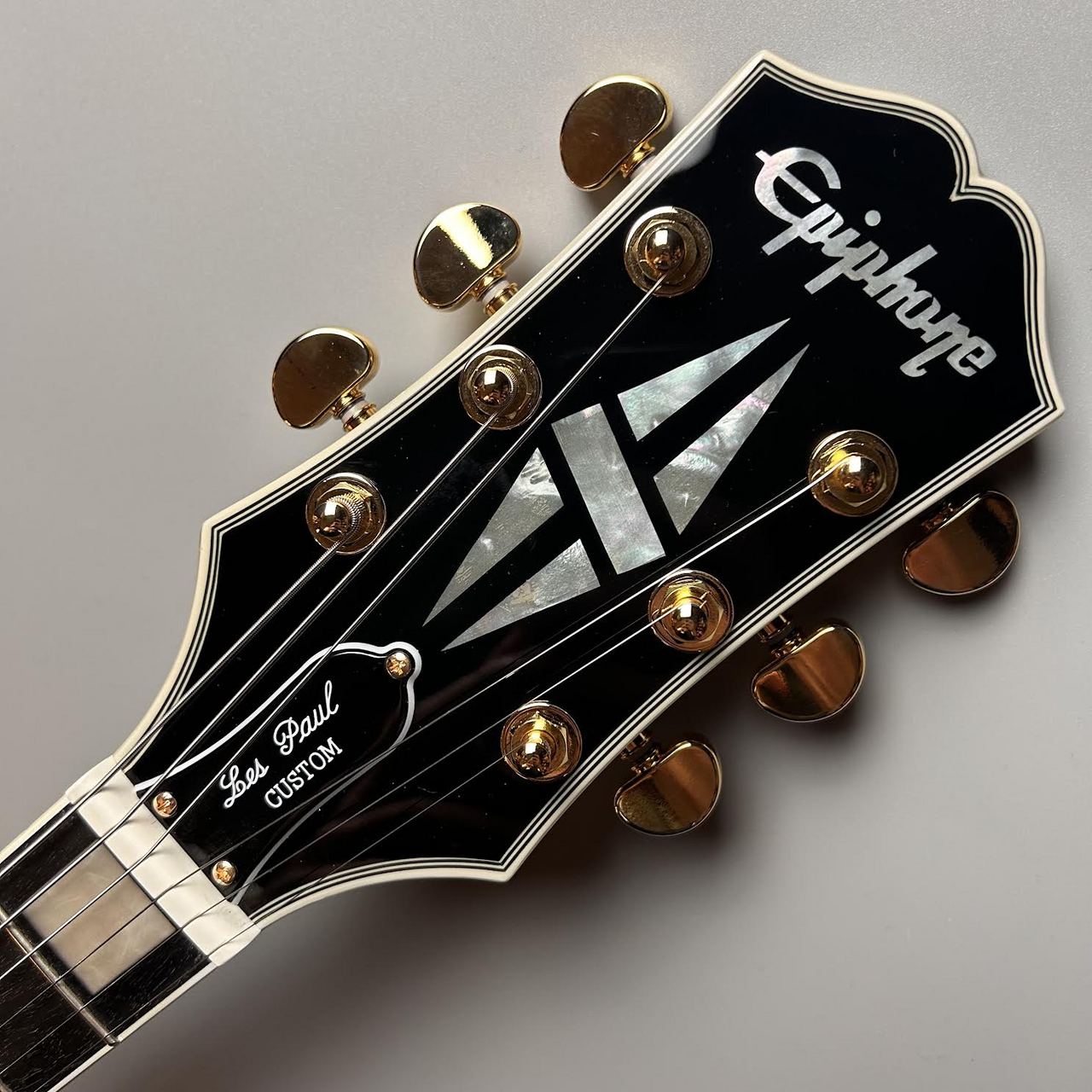 Epiphone 【3.93kg】Les Paul Custom Ebony エレキギター レスポール