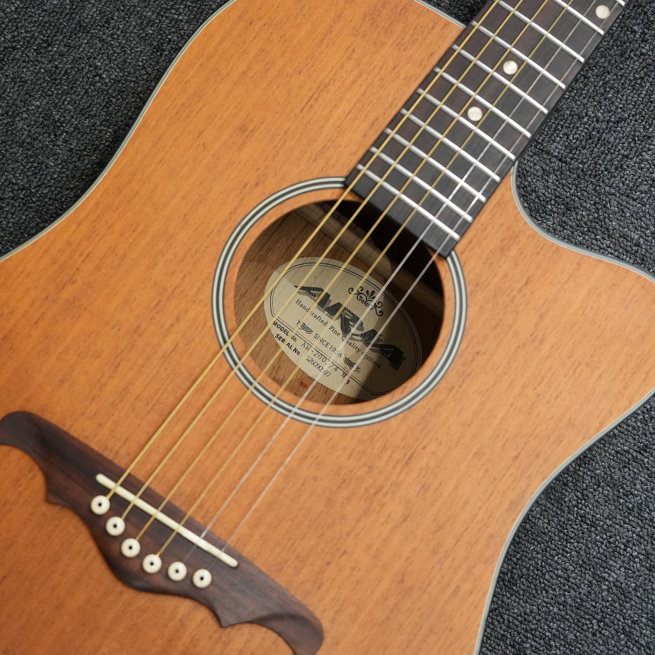 ARIA AW-200 3/4 珍しい3/4サイズのアコースティックギター（中古