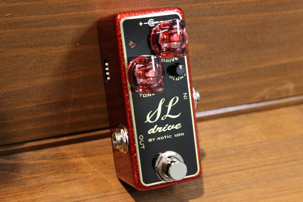 Xotic SL Drive Xotique Mod by E.W.S.【Red Sparkle】（新品/送料無料）【楽器検索デジマート】