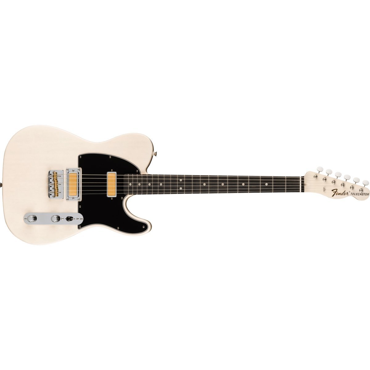 Fender Gold Foil Telecaster Ebony Fingerboard White Blonde