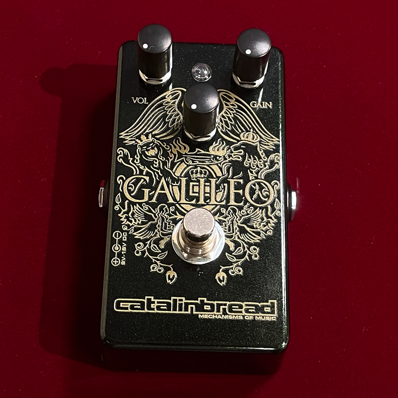 名機/Catalinbread Galileo MKll ブライアンメイ∼Vox ブライアンメイイメージの限定カラー「GALILEO RED SPECIAL」登場！