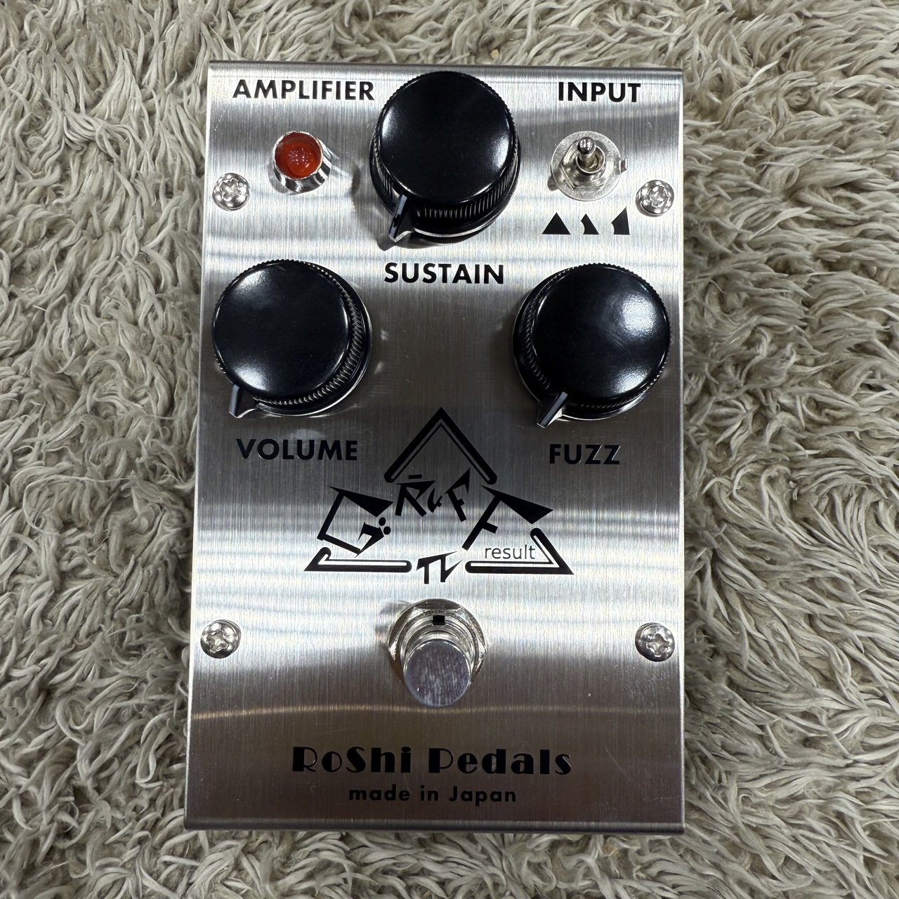 RoShi Pedals GRUFF result 【マフ系】【GRUFF GIRLカード同梱】（新品