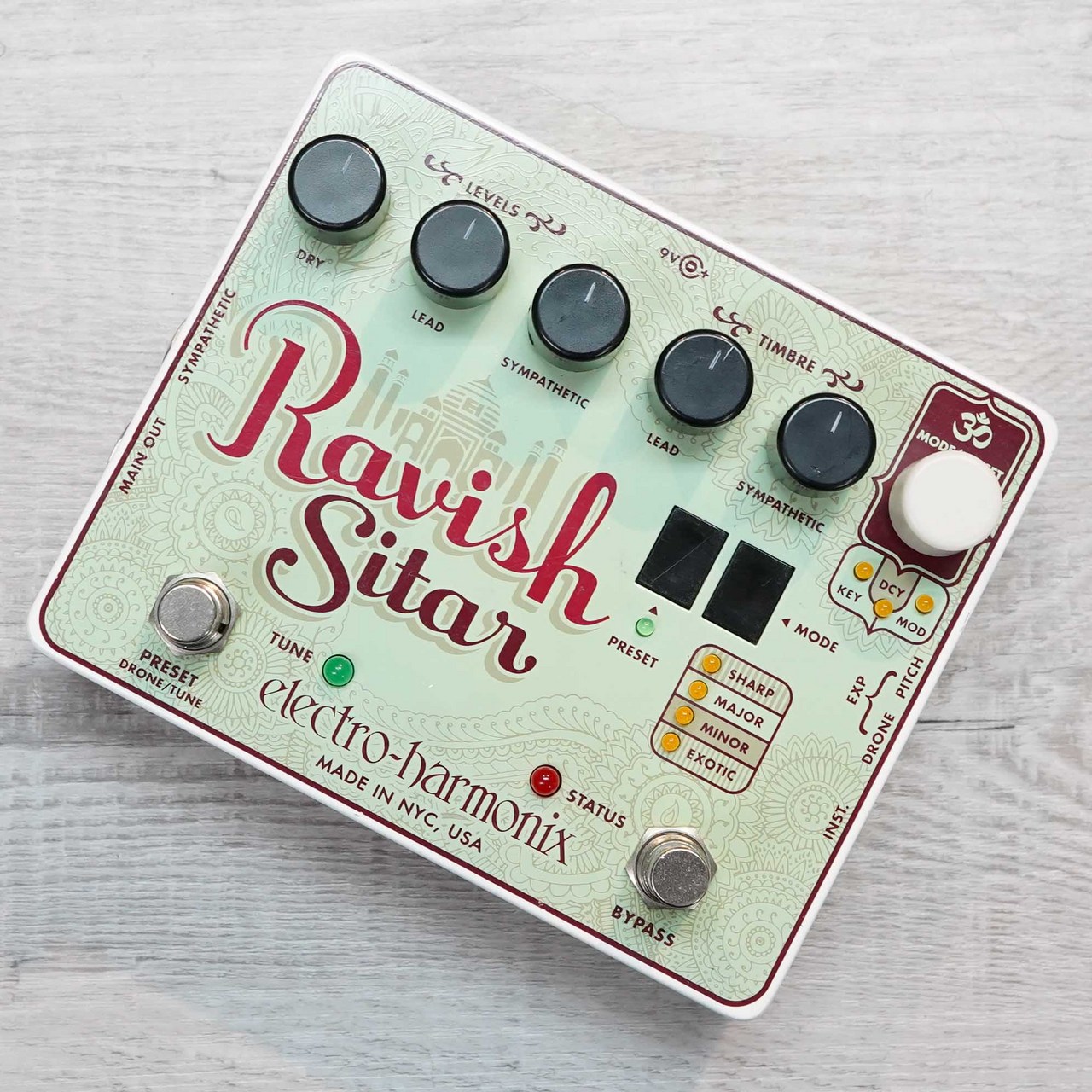 専用　Electro Harmonix Ravish Sitar シタール Amazon.com: Electro-Harmonix Ravish Sitar Emulator Pedal