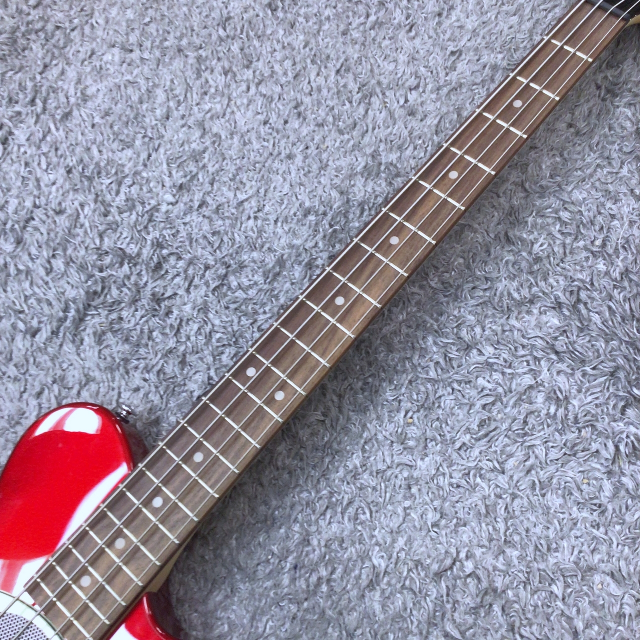 Pignose PGB-200 CA(Candy Apple Red)【アンプ内臓コンパクト