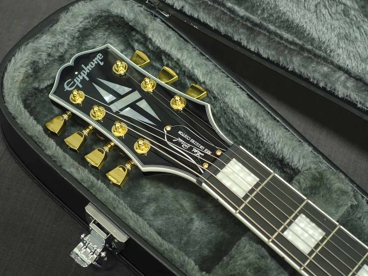 Epiphone Matt Heafy Origins Les Paul Custom 7 String Ebony（新品