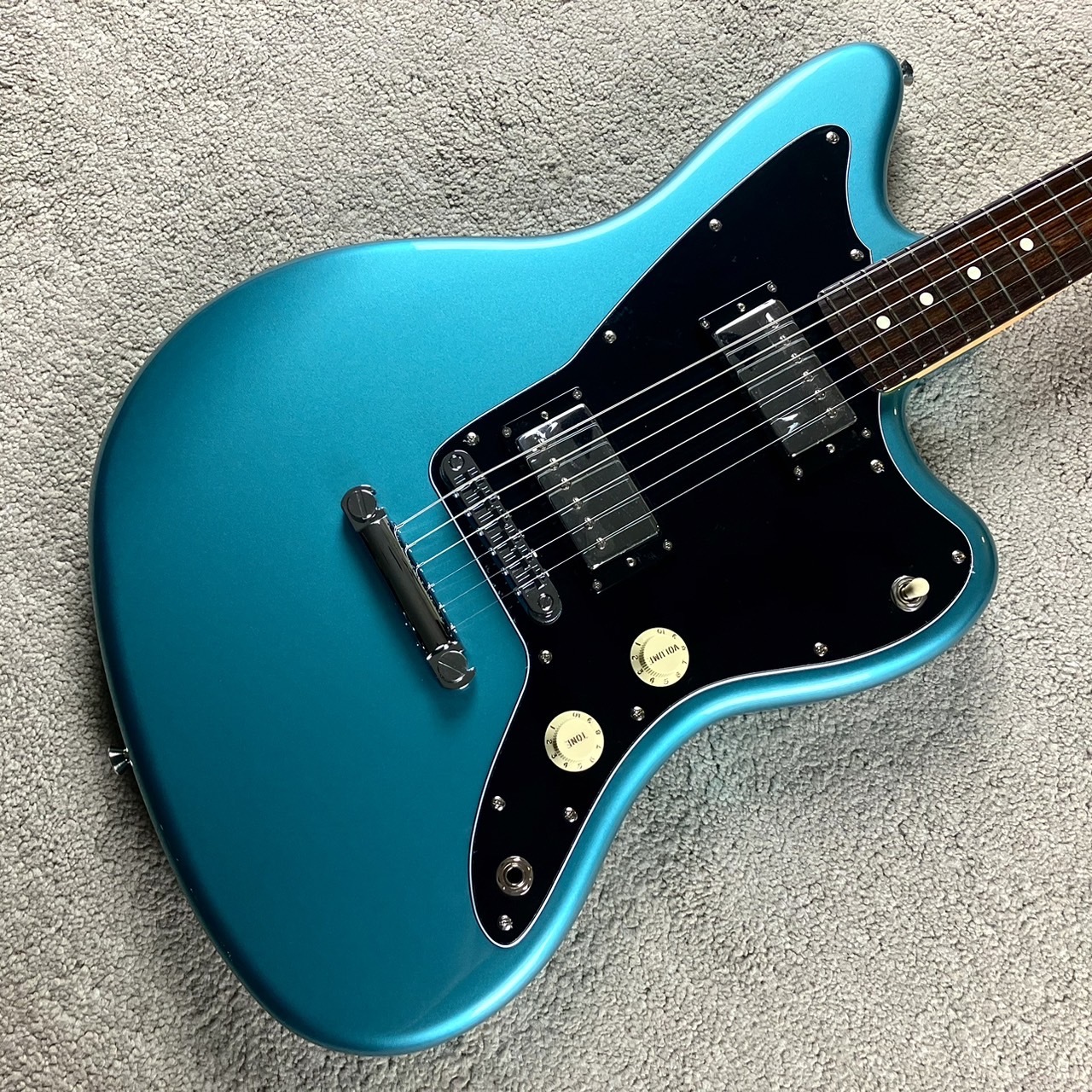 Fender Made in Japan Limited Adjusto-Matic Jazzmaster HH -Teal