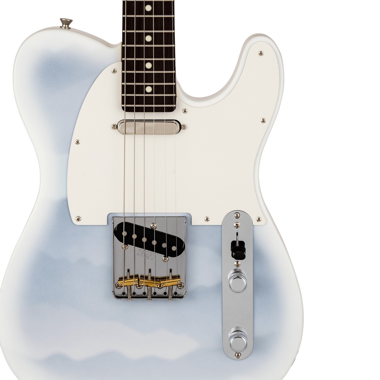 Fender 2026 MIJ HYBRID II TELECASTER MISTY SATIN Blue Mist