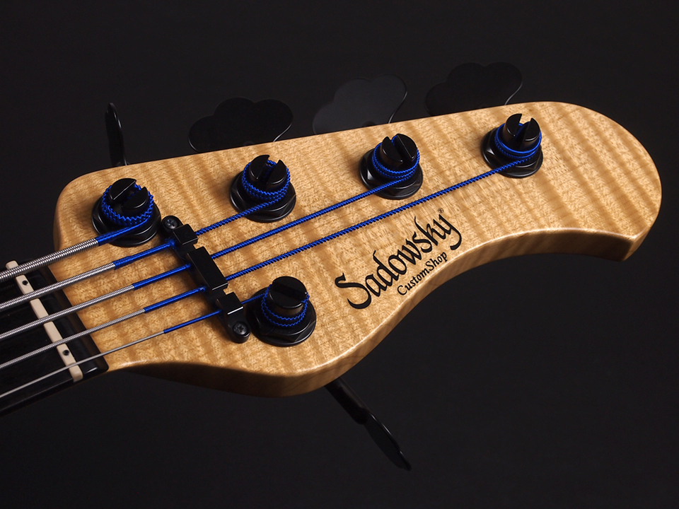 Sadowsky Custom Shop 24-Fret Single Cut Bass Fretless 5st 