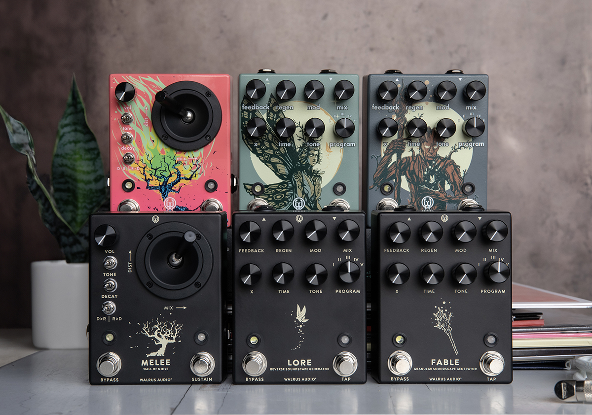 Walrus Audio Lore ギターエフェクター Lore Reverse Soundscape Generator