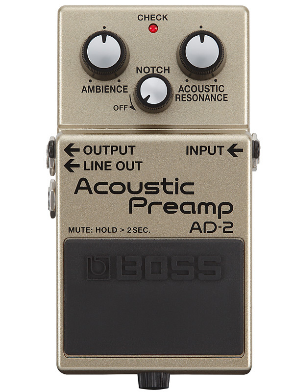 BOSS AD-2 Acoustic Preamp 【アコースティックプリアンプ】【Webショップ限定】