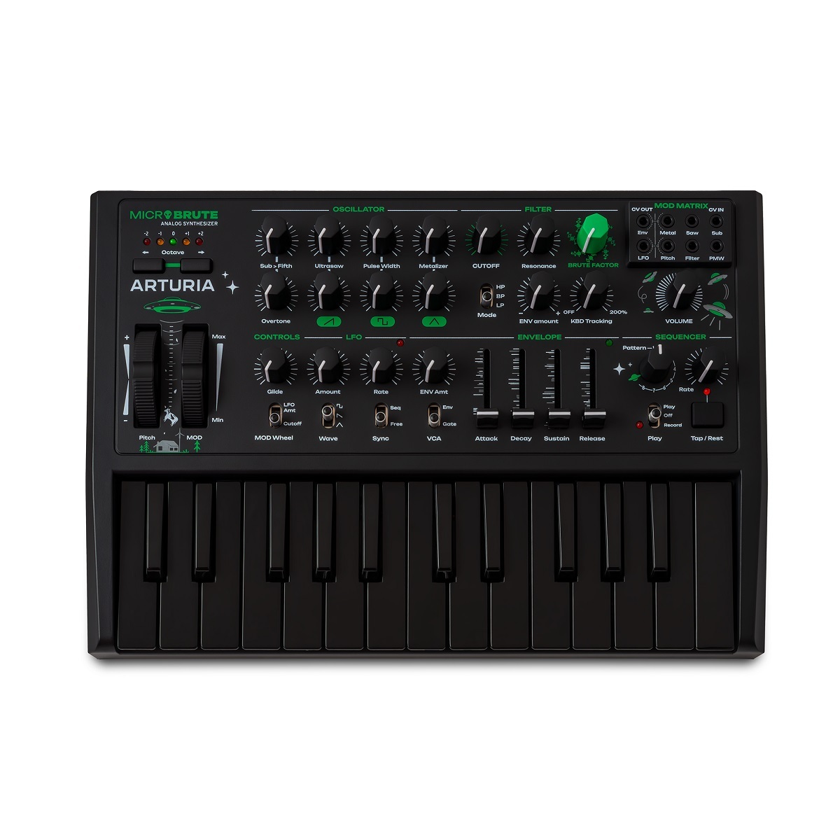 Arturia MicroBrute UFO 【Limited-edition analog monosynth