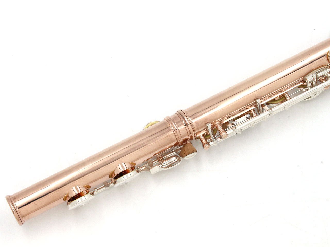 Sankyo 総銀製フルート ARTIST P.A. NEL CC PGP 全タンポ交換済み