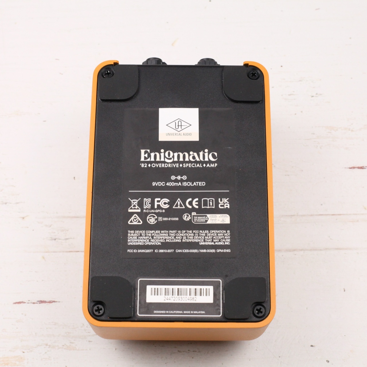 Universal Audio UAFX Enigmatic 82 Overdrive（中古/送料無料）【楽器
