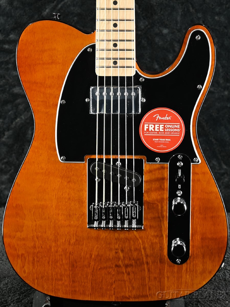 Squier by Fender Affinity Series Telecaster FMT SH -Mocha/Maple