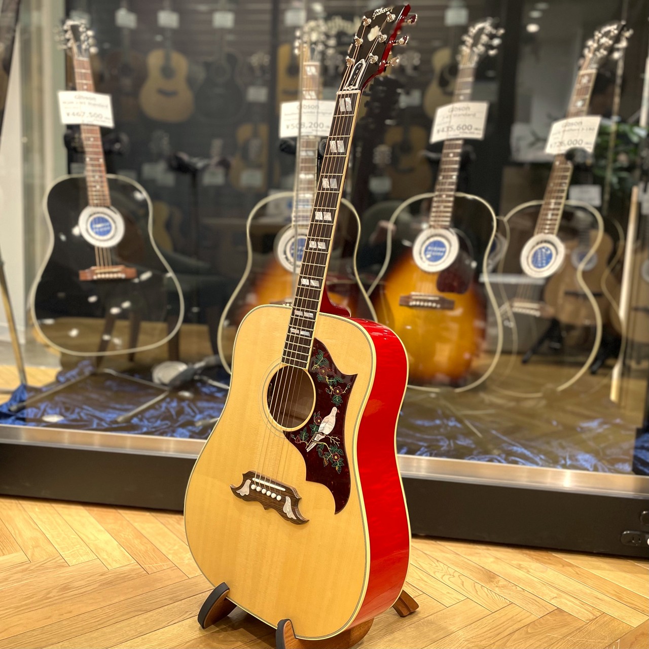 美品 激鳴り！ ジャパンビンテージ DOVE Wピックアップ付エレアコ Gibson Dove Original 新品 1117545 Gibson(ギブソン)【楽器検索