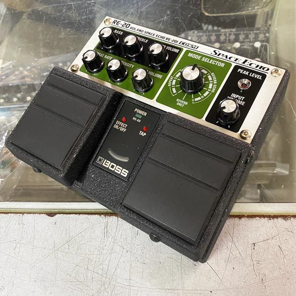 BOSS RE-20 エコー・リバーブペダル FS-5U付き BOSS Space Echo RE-20 | へたれマカー日記