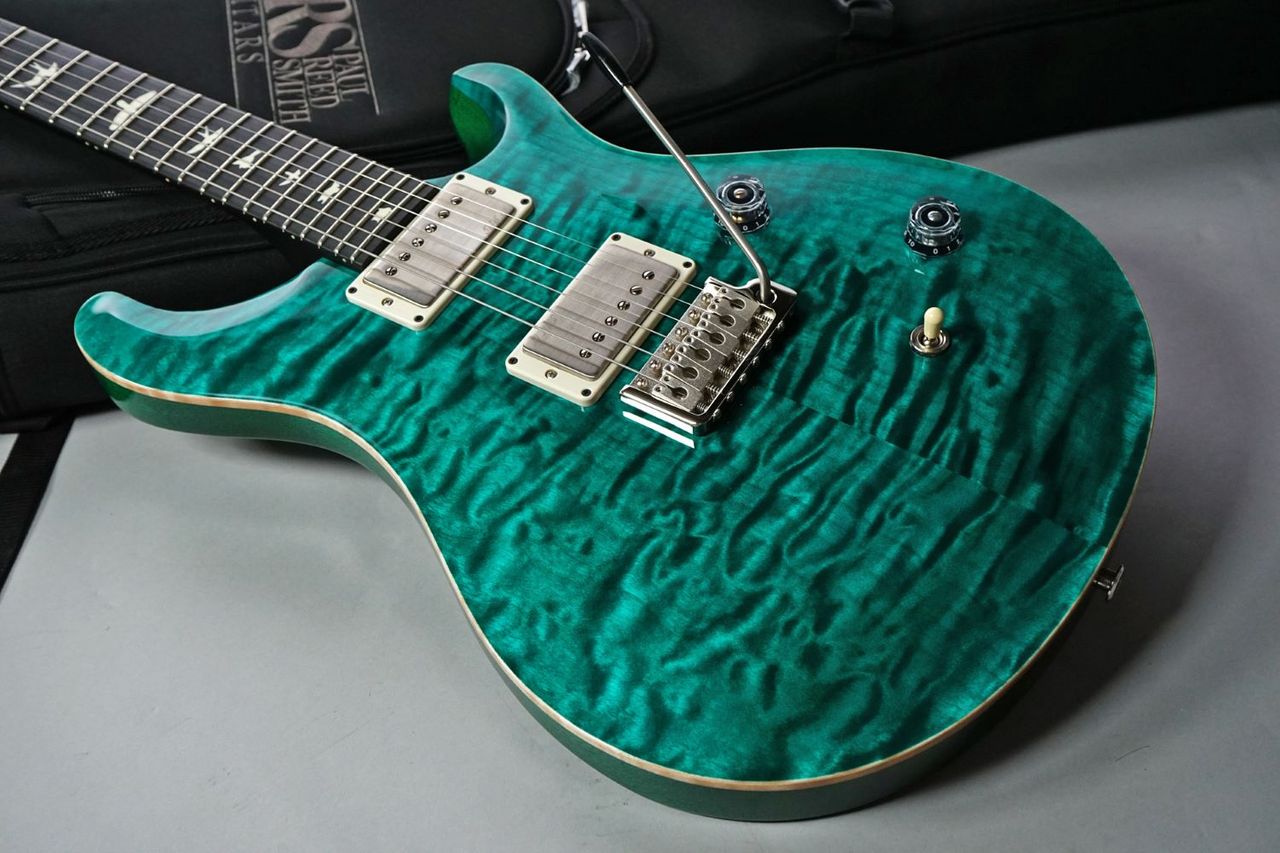 Paul Reed Smith(PRS) CE 24 Quilt Top TU:Turquoise 【Custom