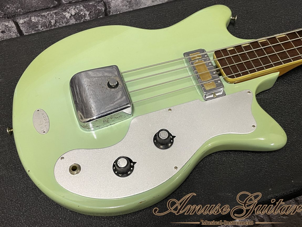 Teisco BS-101 # SURF GREEN 1964年製【RARE COLOR!!】SONIC BLUE 2.46 