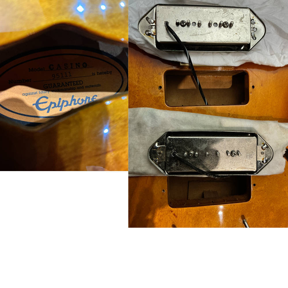 Epiphone 【中古】 Epiphone エピフォン CASINO Sunburst Orange