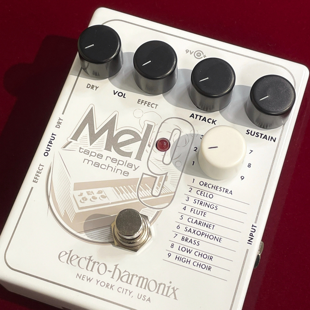 Electro-Harmonix MEL9 Tape Replay Machine 【メロトロン・シミュレーター】【9Vアダプター付き 】（新品/送料無料）【楽器検索デジマート】