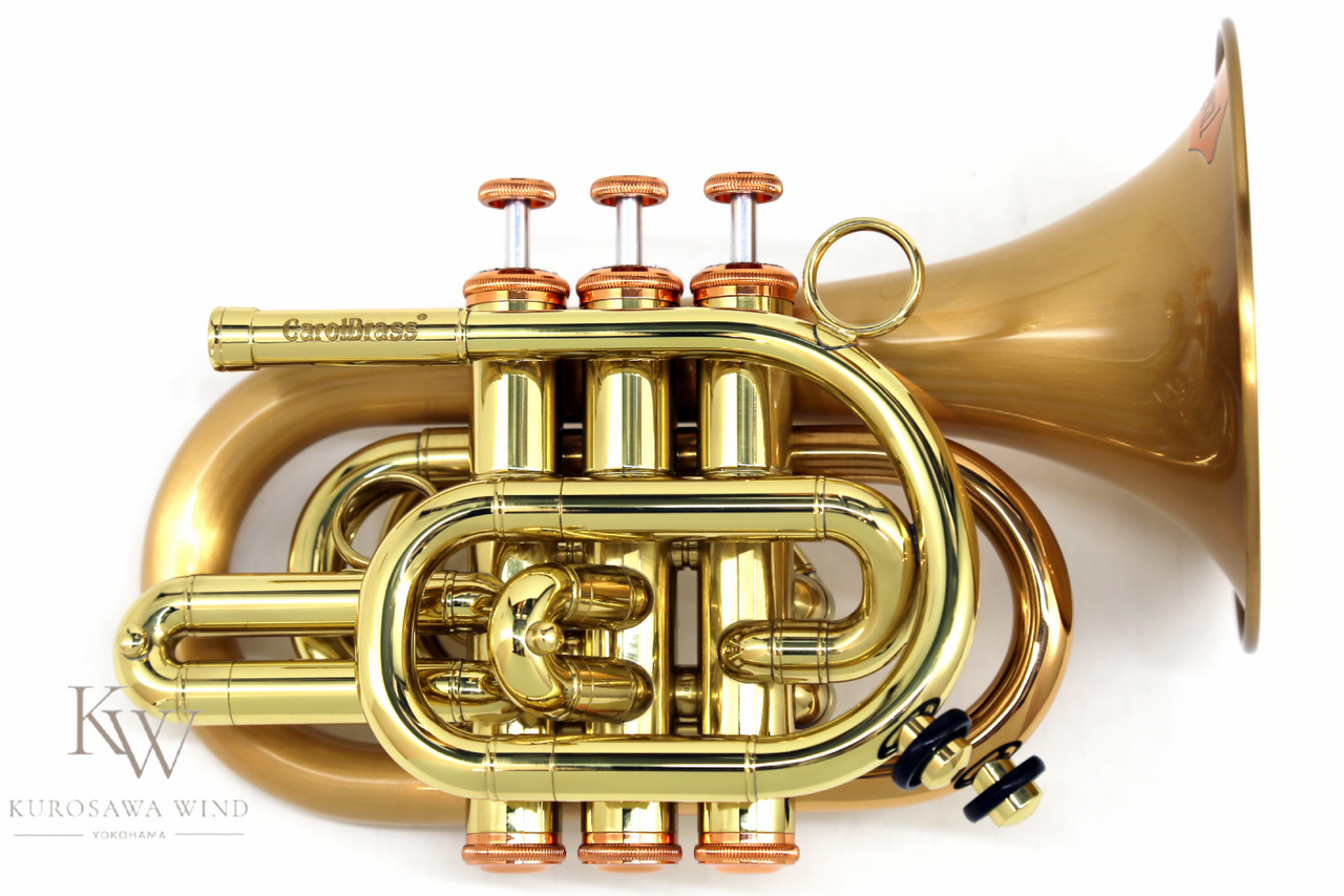 CarolBrass Pocket Trumpet N3002RB SANDOVAL 【新品