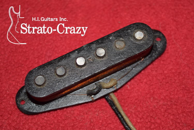 Fender 60s Stratocaster Original Black Bobbin pickup Set 